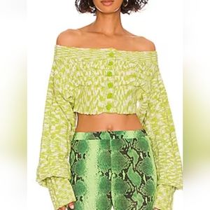 Cult Gaia X Revolve Bratz Maressa knit top NWT